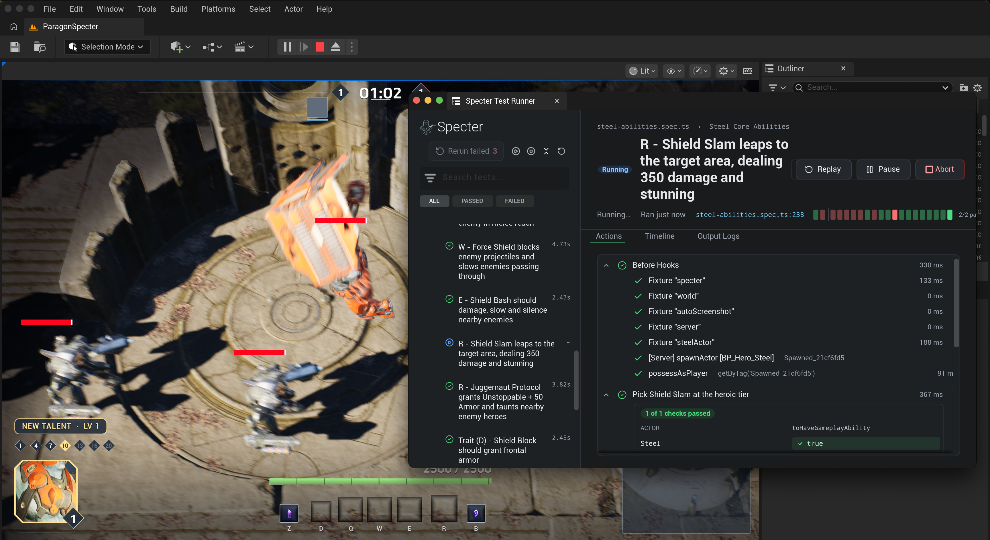 In-Engine Trace Viewer Preview